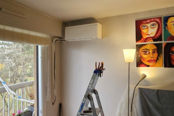 installation d'une pompe à chaleur Daikin multisplit à Maisons Alfort